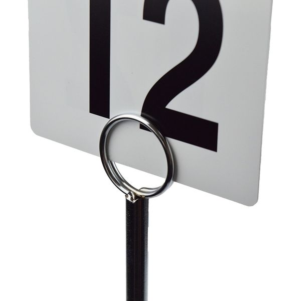 Tableware Table Number Holders - (15") - Box of 10 ™@ Chabrias Ltd