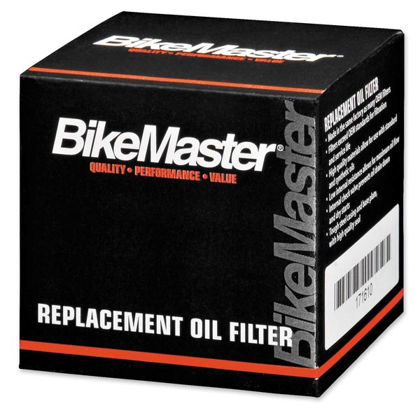 BikeMaster Black Spin On Oil Filter JO-S102/3