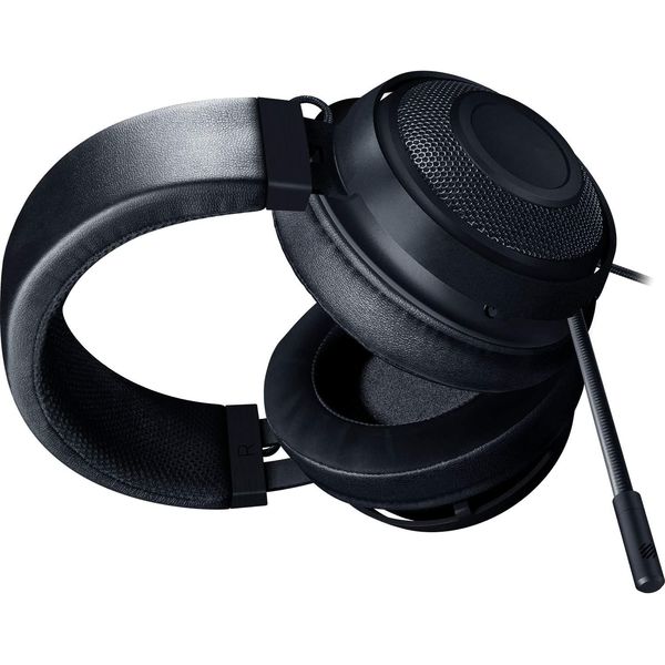 Black Gaming Headset Analog Connection PS5 PS4 PC Switch Smartphone Cooling Gel Pad