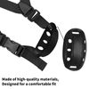 2 Pcs Universal Hard Hats - Adjustable Chin Strap, Compatible with Most Hard Hats, Lower Jaw Support