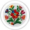 Mexican Red Flower PopSockets PopGrip for MagSafe