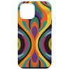 iPhone 13 Pro Max Groovy Modern Retro Design Case