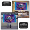 Utah Jazz Purple Indoor Outdoor Flag