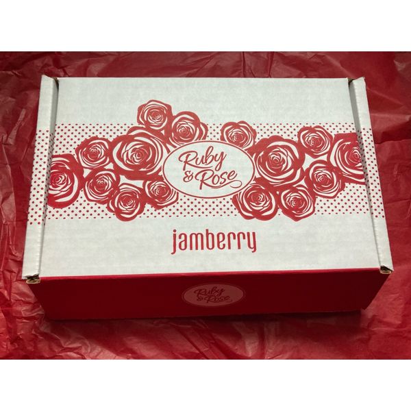 Jamberry Ruby Rose Gift Box Retired RARE HTF