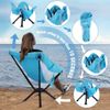VILLEY 2-Pack Portable Folding Camping Chair 330LBS Load No Assembly Quick Setup