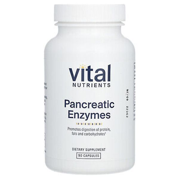 Pancreatic Enzymes, 90 Capsules