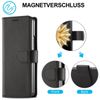 Verco Mobile Phone Case for Honor Magic V3 Case, Book Case Flip Cover for Magic V3 Case [Card Slots/Stand Function], Black