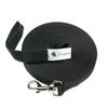 Dog Lead For Training, Tracking & Obedience Recall 10ft 3 Meter Black