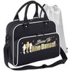 MusicaliTee Line Dancing - Born to Dance - BLACK + WHITE - DUO DANCE & Drawstring Shoe Bag