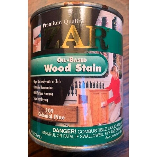 Zar Interior Stain 109 Colonial Pine PINT