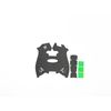 Handleitgrips Textured Rubber Gun Grip for Taurus TX22 Green Insert