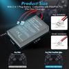 KEKUCULL 2 Pack 2000mAh Batteries for PS4Pro/PS4Slim Controller,Replacement Lithium Battery for PS4Pro/PS4Slim Wireless Controller,Includes Tool Kit