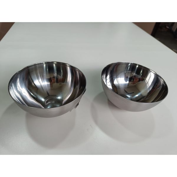 Ikea Stainless Steel Serving Bowl (2 Pack) 5" Blanda Blank