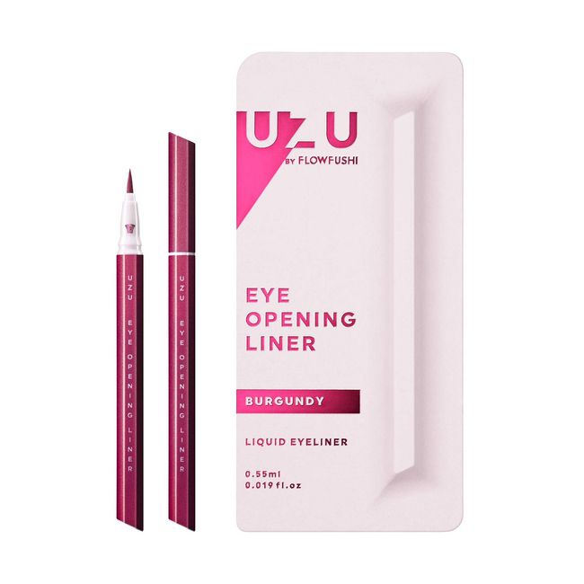 Flowfushi UZU Eye Opening Liner Liquid Eyeliner (Burgundy)