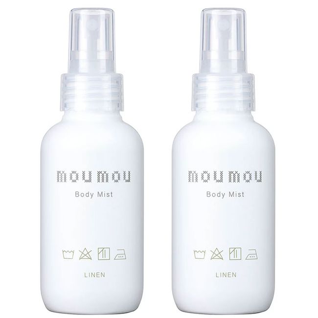 moumou body mist 100ml linen 2 pieces