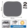 Sumex 4410007 Seitlicher Sonnenschutz, Schwarz, 36X44 cm