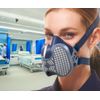 GVS SPR650 Elipse Source Control Mask with P3 filters, M/L, Blue