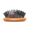 Aveda Paddle Brush Mini Paddle Brush AVEDA Women's Hair Brush Scalp Massage Wooden Comb Smooth Hair Comb Brushing Head Massage Brown Tangle-Free