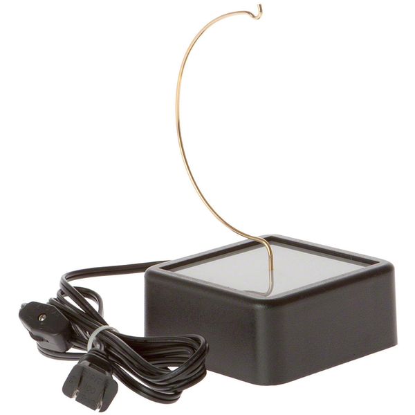 Plymor Translucent Lighted Base Display 4" x 4" with 5" Ornament Hanger Display
