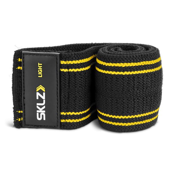 SKLZ Non-Slip Fabric Mini Resistance Band for Upper and Lower Body, Medium Resistance