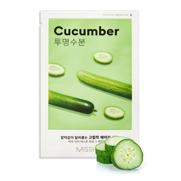 Nemlendirici Yaprak Maske(SALATALIK) Airy Fit Sheet Mask (CUCUMBER)