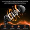 BDEKIL Wireless Bluetooth Earbud and Portable Mini Speaker with Microphone,RGB Lights with Led Digital Display Headphone