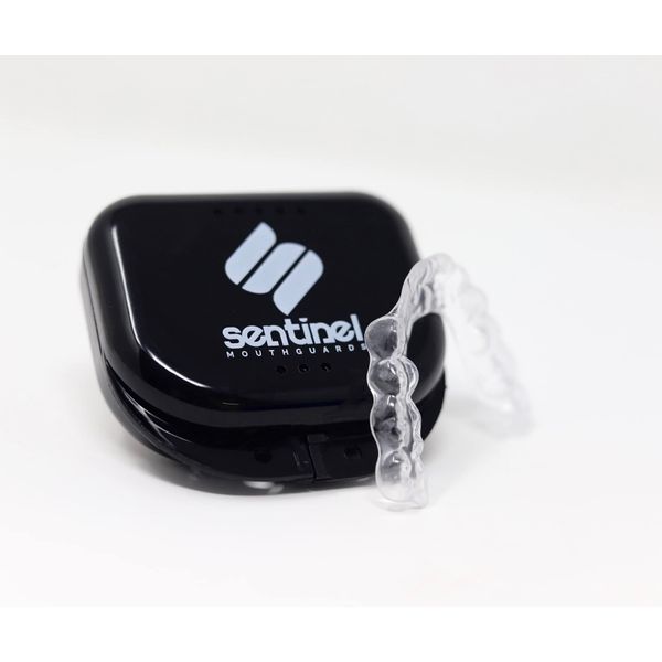 SENTINEL MOUTHGUARDS No-Show Daytime Mouth Guard for Teeth Grinding and Clenching | Custom Fit for Durability and Protection | BPA-Free and Dentist-Approved | Made in USA