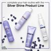 milk_shake Silver Shine Conditioner 250 ml, Specific Anti-Yellow Conditioner for Blonde or Grey Hair, with Purple Pigment, Made in Italy