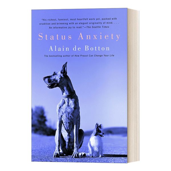 Status Anxiety Vintage International 英文原版 身份的焦虑 Alain de Botton阿兰·德波顿 英文版 进口英语原版书籍