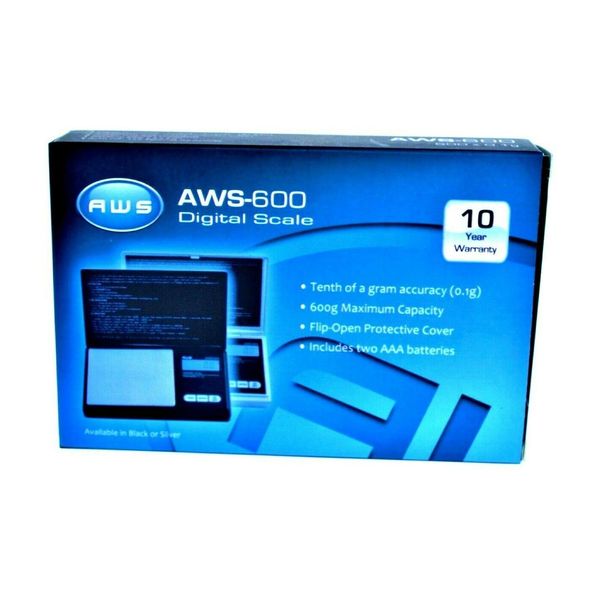AWS -600-Series Digital Pocket Weight Scale 600g x 0.1g