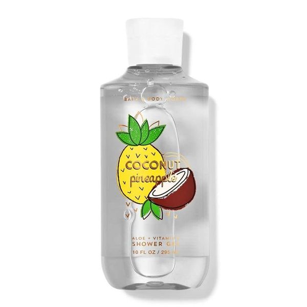 Bath Body Coconut Pineapple Shower Gel | 10 Fl Oz