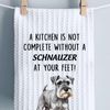 Schnauzer Towel - Complete Kitchen Gift - Schnauzer Lover