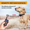 Dog Shock Training Collar Rechargeable Remote Control Waterproof IP67 500 Yards
