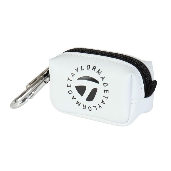 TaylorMade 25SS Circle Logo Ball Case White Unisex Ball Case