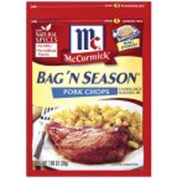 McCormick Bag 'n Season Pork Chops 1.06OZ (Pack of 18)