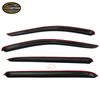 Fits 06-09 Dodge Ram Mega Cab Window Visors Rain Sun Guard Vent 4 Pieces Set