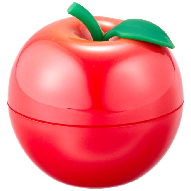 Honyarado COS88311 Apple Die Cut Multi Balm, For Body, Hair, Dry, With Pass, Moisturizing, Red, Size: Approx. W 2.6 x D 1.6 x H 1.6 inches (6.5 x 4 x 4 cm)