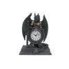 Gothic Armoured Dragon Mantle Clock