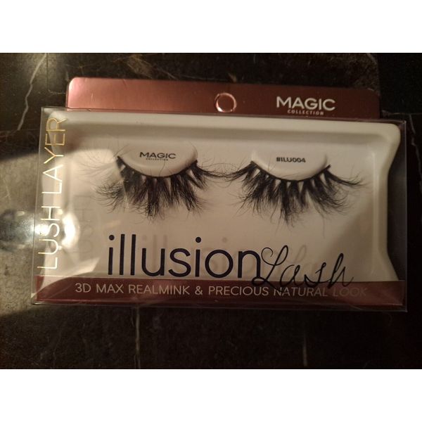 #ILU004 llusion Lash Magic Magic Collection Lush 3D False Eyelashes Lashes