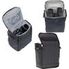 Navitech Black Protective Portable Handheld Binocular Case Travel Bag - Compatible With VTech Interactive Video Binoculars