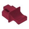 InLine 59942 M Dust RJ45 Jack Plug (Pack of 10) Dark Red