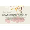Premium Hawthorn Antioxidant Supplement – Natural Antioxidant Source 2 Bottles
