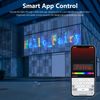 400LED 6.6ft Curtain String Lights Smart & Remote Fairy Wall Waterproof Decor