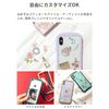 iFace Reflection iPhone 15 Plus Case, Tempered Glass, Clear Case, Strap Set (Gray) [iPhone 15 Plus, Transparent, Shockproof, Clear, Korean Silicone, Ring Strap]