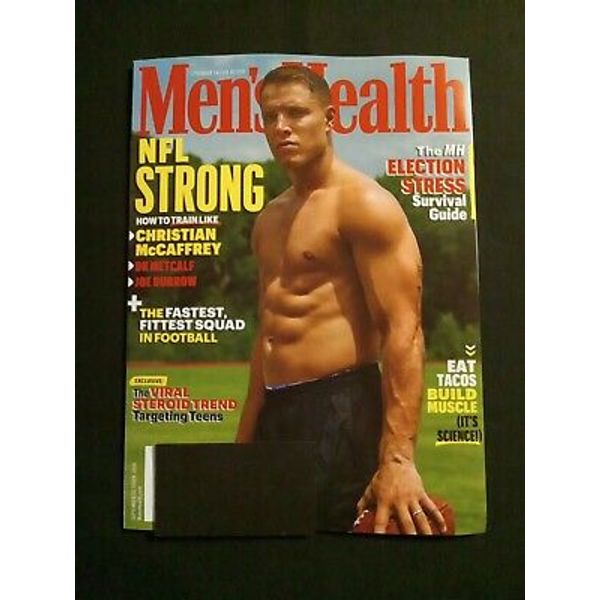 BRAND NEW Men's Health Magazine September/October 2024 Christian McCaffrey