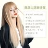 HAIRCUBE Wig, Long, Full Wig, Straight, Blonde, Wig, Women's, Bangs, Gold, Cross-Dressing, Natural, Small Face, Easy to Wear, Heat Resistant, Harajuku Style, Lolita, Daily Use, Gold