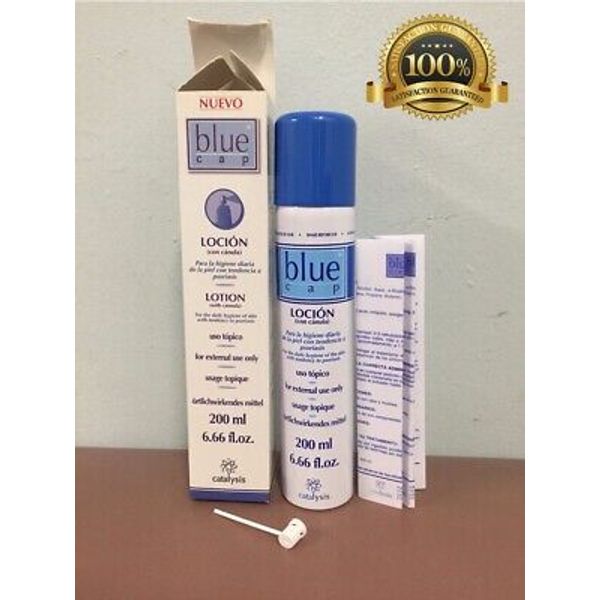 Blue Cap Spray 200ml Psoriasis Eczema Seborrhea Bluecap Exp2028