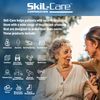 Skil-Care Heel Float Boot, Small, 3" Wide - Zero Heel Pressure, Cooling Gel Pack, Cozy Cloth Inner Cover, Anti-Foot-Drop Construction, 503034