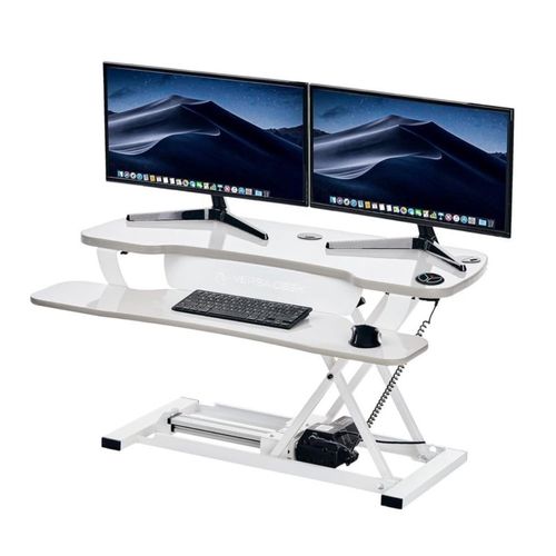 T POWER 2-Pin Charger for VersaDesk 32" 36" 40" 48" Power Riser Pro Ultralite VT764 VDPP3624 VDPR3124 VT7644824 VT7644024 VT7710000 VT7643024 Standup Desk Class 2 Ac Dc Adapter Power Supply Cord