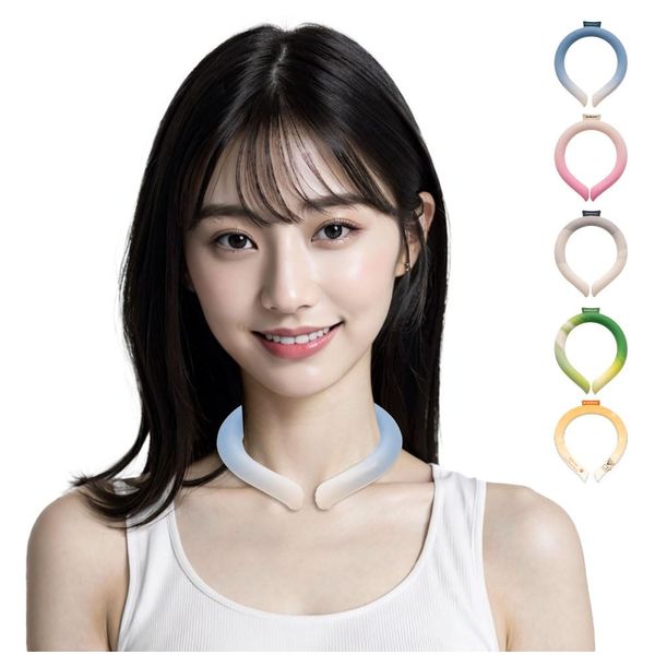 Neck Cooler, Kids' Cool Ring, For Kids, Girls, Boys, Neck Cooling, Heatstroke Prevention, Heat Protection, Cold Neck, Cool Neck, Cooling Goods, Cooling Tube, Ice Neckband, Magic Ice, Ice Neck, Cooling, Heat Prevention, Outdoor Cooling Goods, Jogging, Bicy